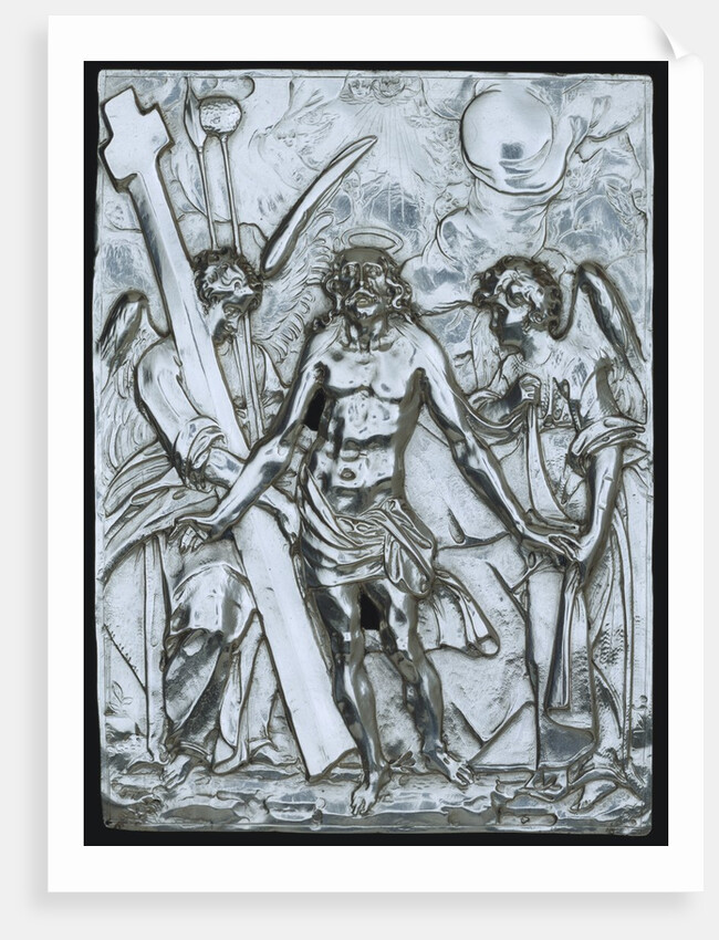 Christ and Angels surrounded by instruments of the Passion. Netherlands, 17th century by Unknown
