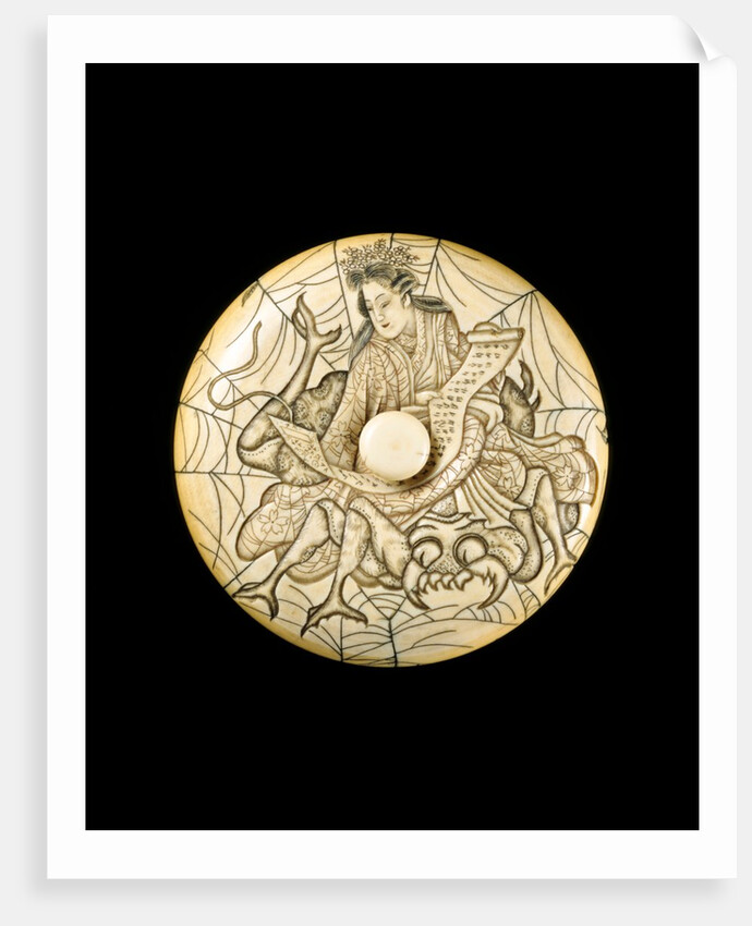 Netsuke button by Reigyoku