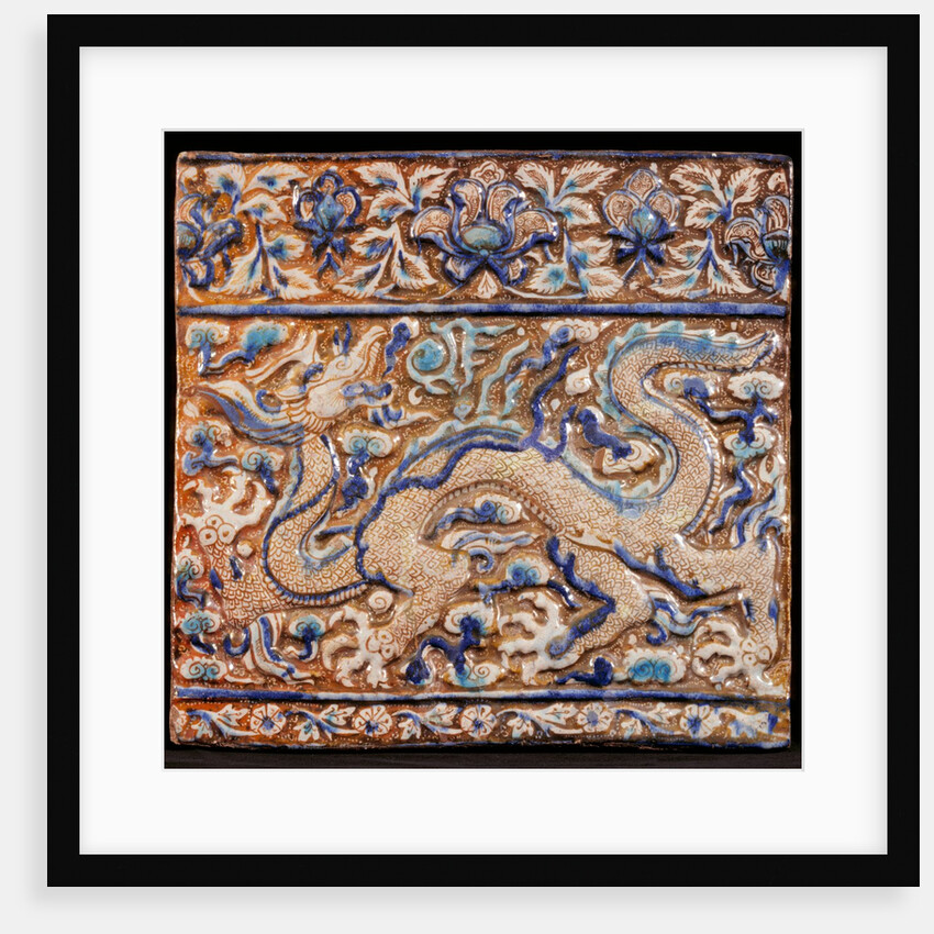 Tile. Persia, 13th-14th century by Unknown
