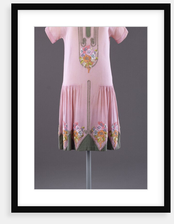 Pink dress. Paris, France, early 20th century by Unknown