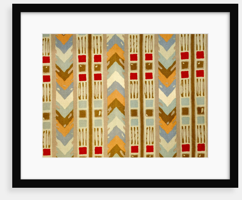 Furnishing fabric by Claud Lovat Fraser & William Foxton