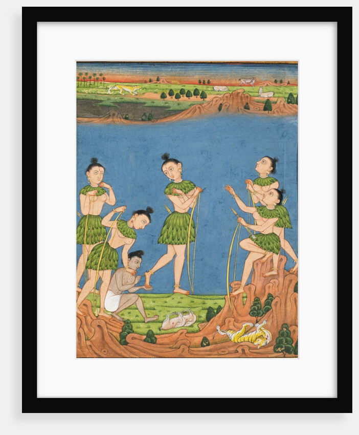 Archers. East Deccan, India, late 18th century by Unknown