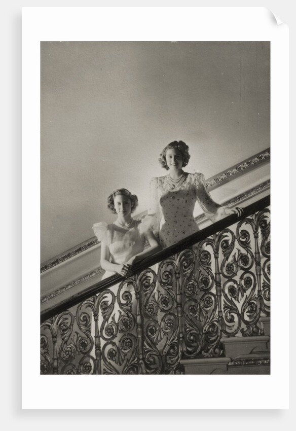Princess Elizabeth and Princess Margaret by Cecil Beaton