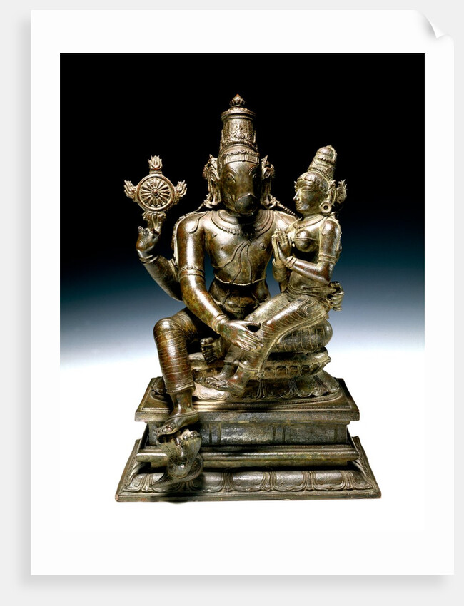 Vishnu and Bhumi. Thanjavur, India, pre 17th century by Unknown