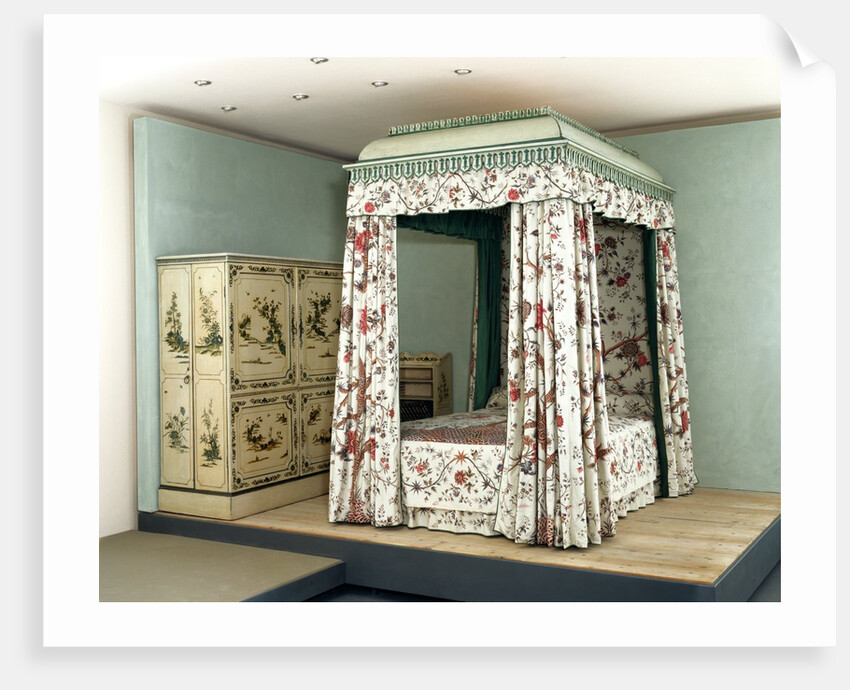 The Garrick bed by Thomas Chippendale(Senior)