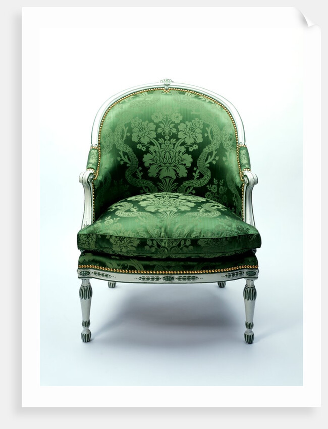 Bergere Chair by Workshop of Thomas Chippendale