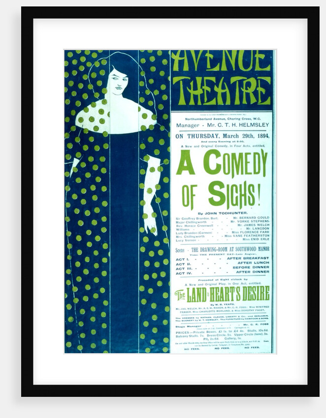 A comedy of sighs by Aubrey Vincent Beardsley