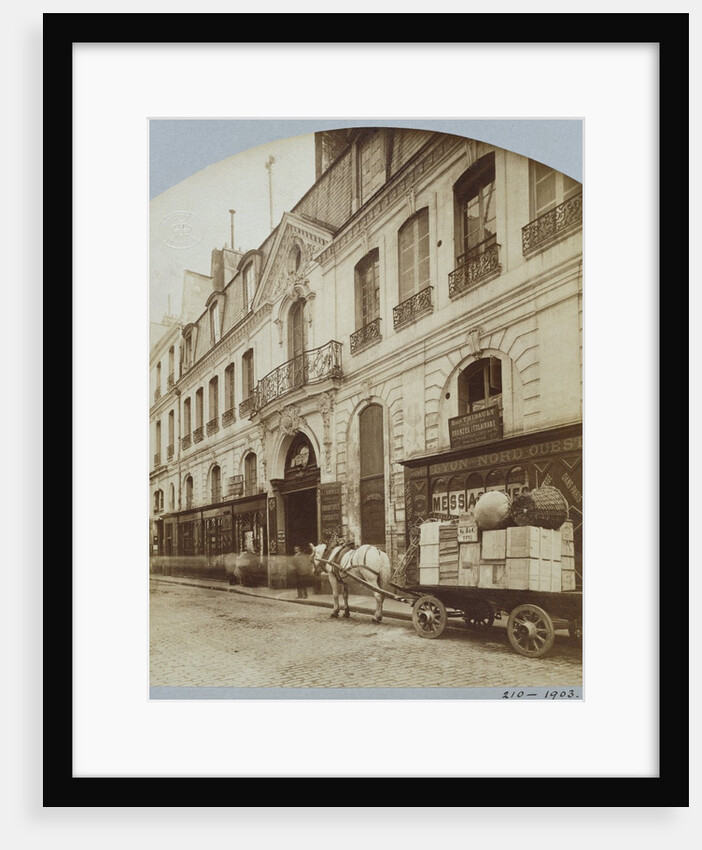 Hotel De L'Abbret by Eugene Atget