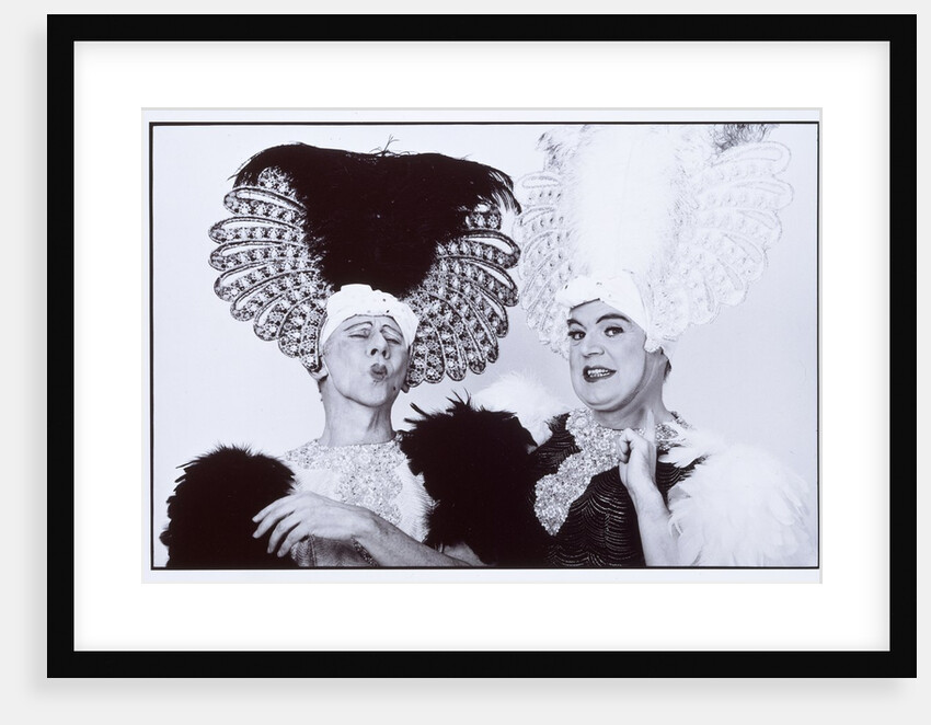 Alex Bergonzi & Alan Rebbeck as the Ugly Sisters in Cinderella by Graham Brandon