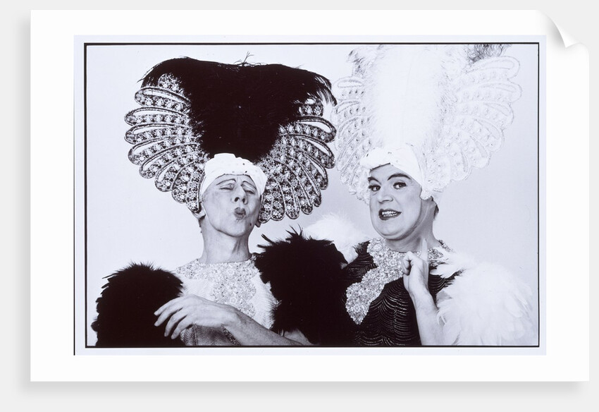 Alex Bergonzi & Alan Rebbeck as the Ugly Sisters in Cinderella by Graham Brandon