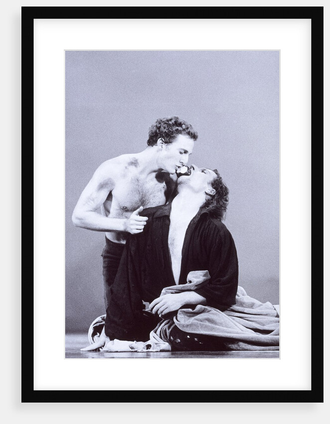 David Justin and Kevin O'Hare in Christopher Marlowe's Edward II at the Birmingham Hippodrome by Graham Brandon