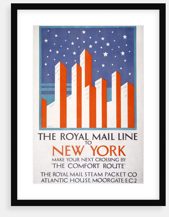 The Royal Mail Line to New York by Horace Taylor