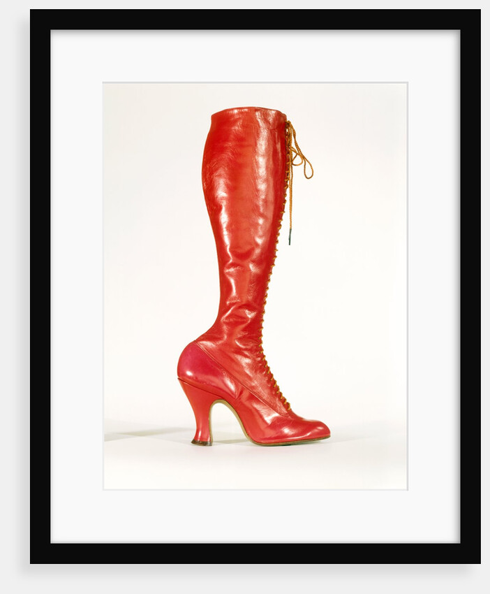 Laced boots by Unknown