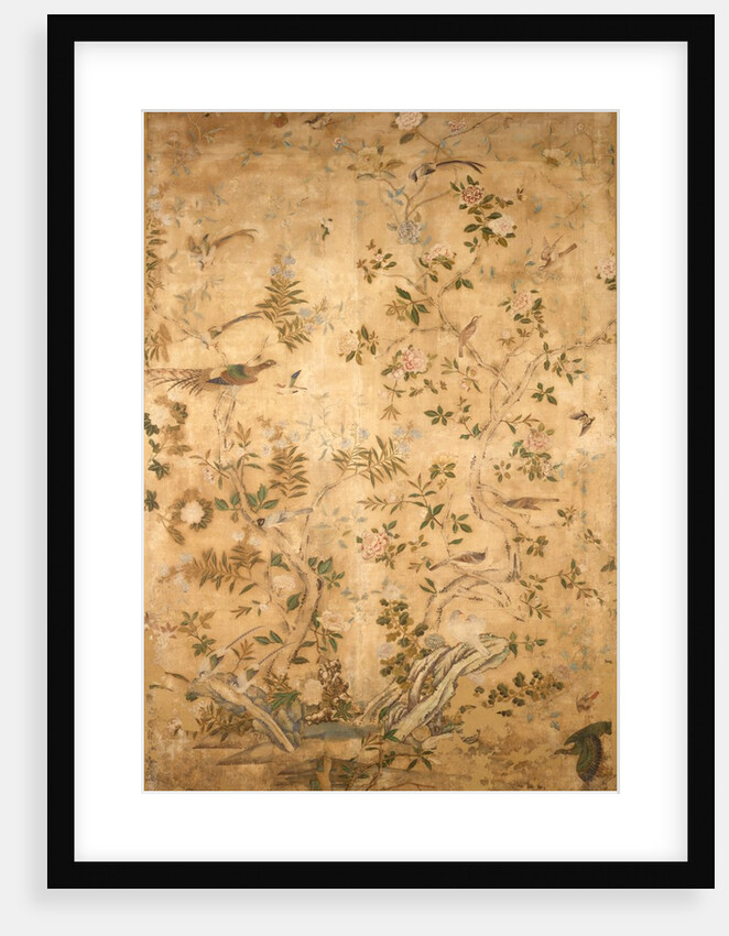 Wallpaper. China, mid-18th century by Unknown