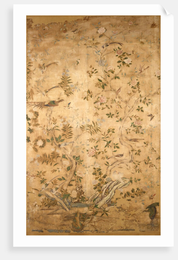 Wallpaper. China, mid-18th century by Unknown