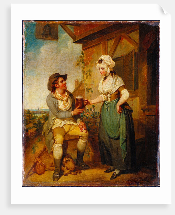 At the Inn Door by Henry Singleton