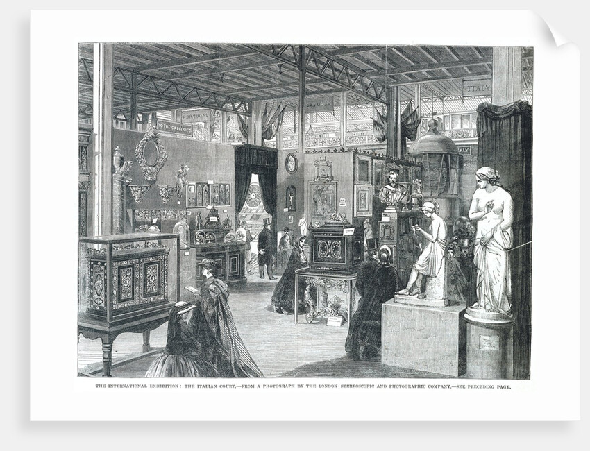 The Italian Court. England, 1862 by Anonymous