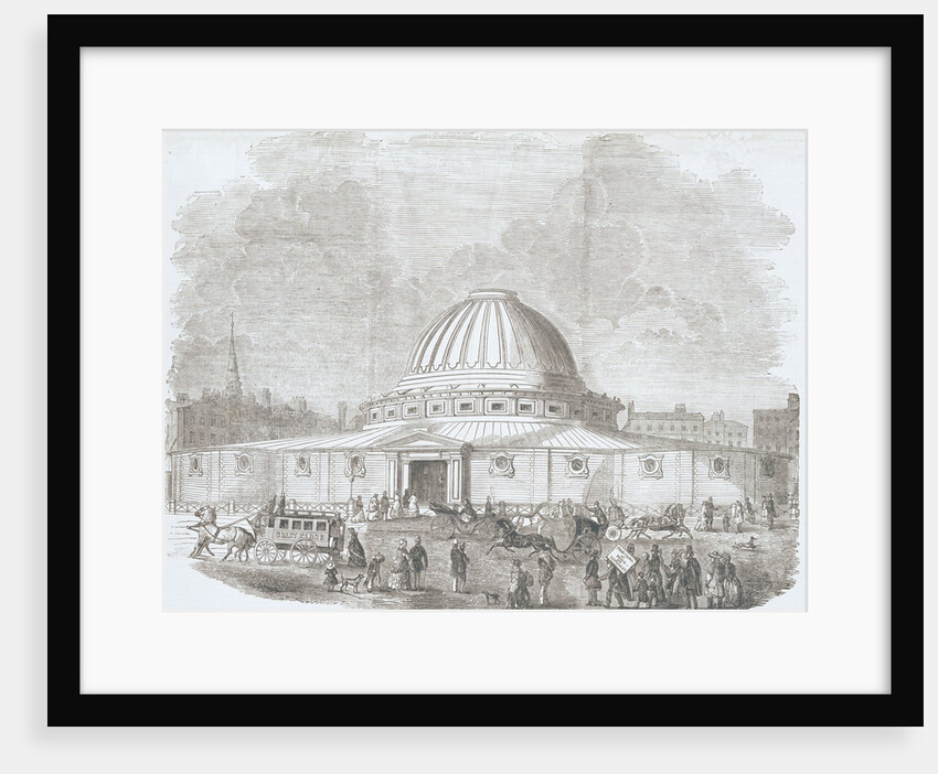 The Building in Leicester Square. England, 1851 by Anonymous