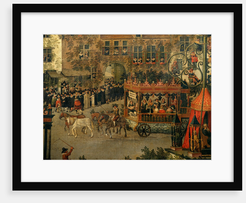 Procession of the Ommeganck at Brussels in 1615, detail by Denis Van Alsloot