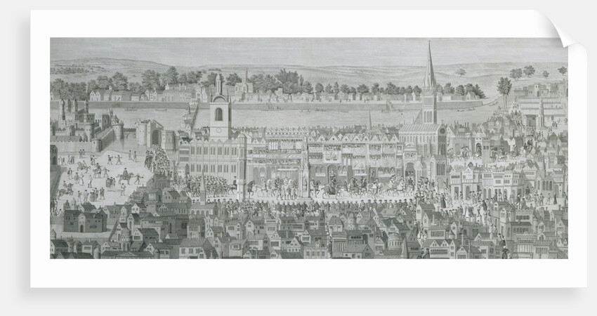 The Procession of King Edward VI by John James Basire