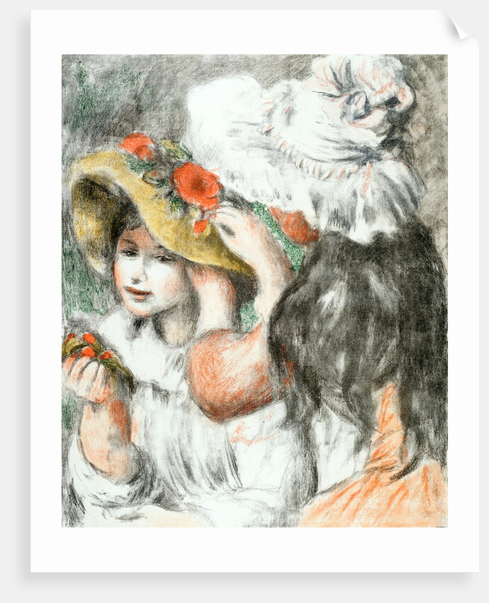 The Pinned Hat by Auguste Renoir