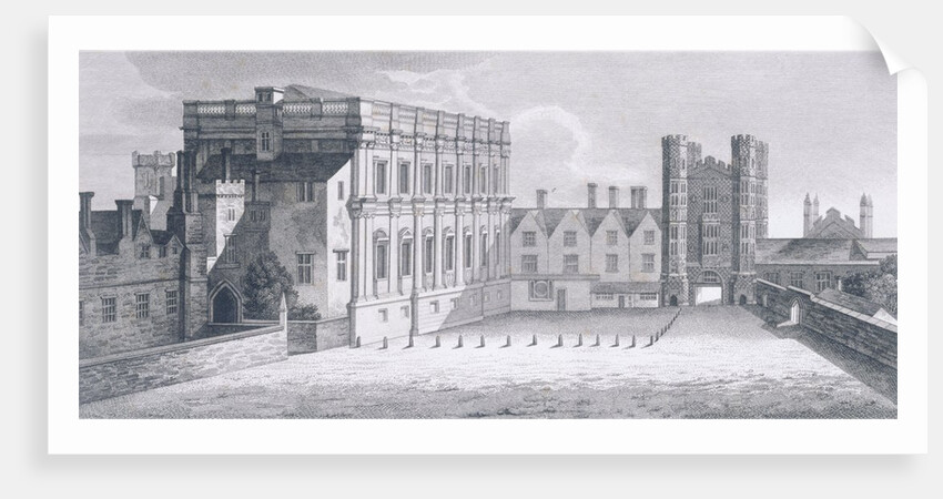 The Palace of Whitehall. London, England, 1809 by Unknown