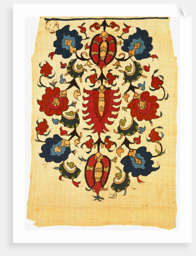Woman's Trouser Panel. Turkey, Ottoman period, 19th century by Unknown