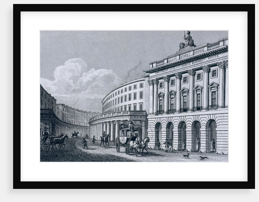Regent's Quadrant by Thomas Hosmer Shepherd