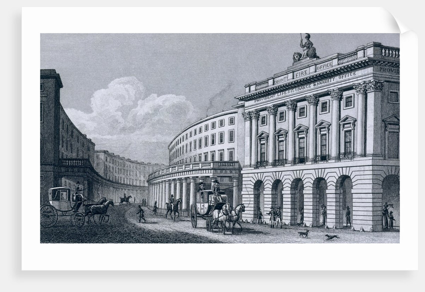 Regent's Quadrant by Thomas Hosmer Shepherd