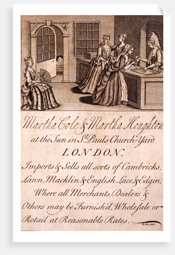 Martha Cole and Martha Houghton by B. Cole