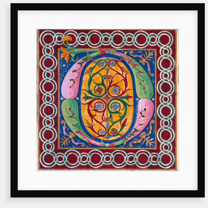 Initial O. Italy, 16th century by Unknown