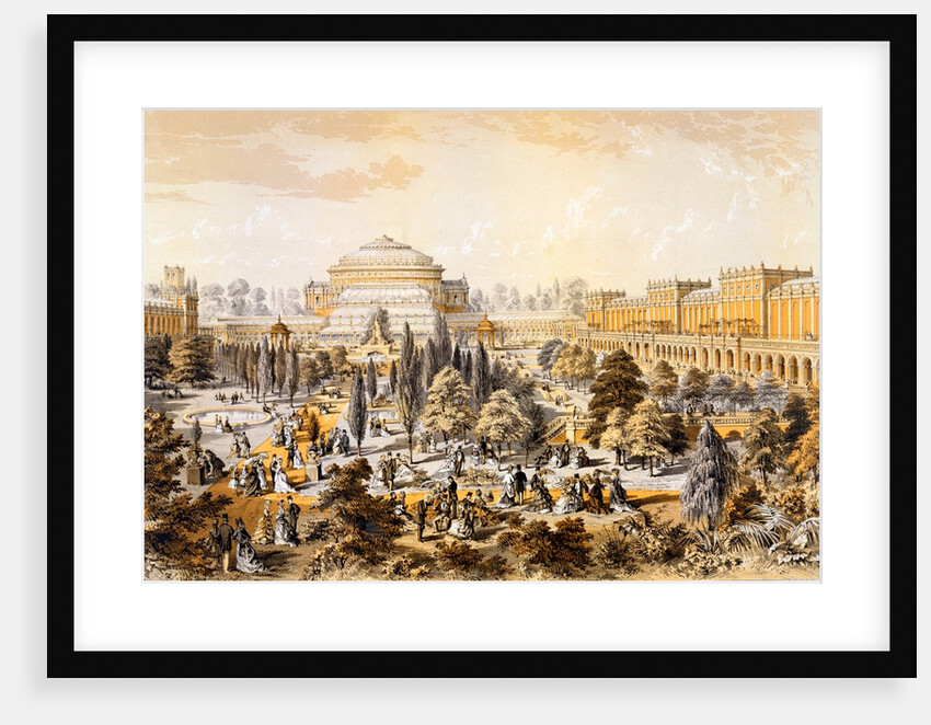 The Royal Albert Hall and The Horticultural Gardens by Unknown