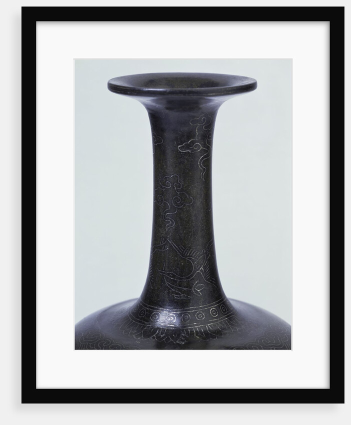 Bottle neck. Korea, Koryo Dynasty, c.1100-1300 by Unknown