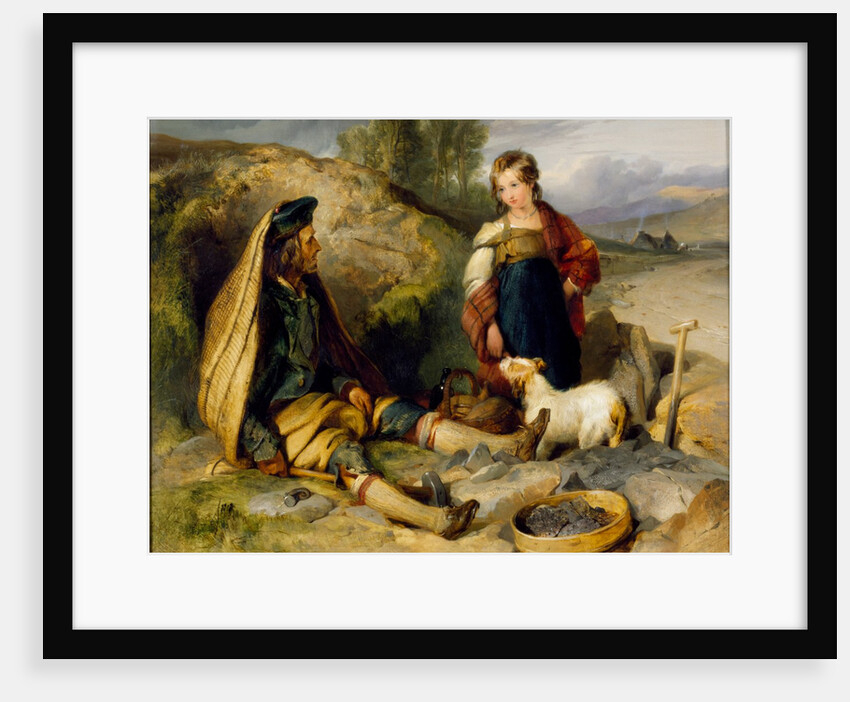 The Stonebreaker and His Daughter by Edwin Henry LandseerRA) (Sir