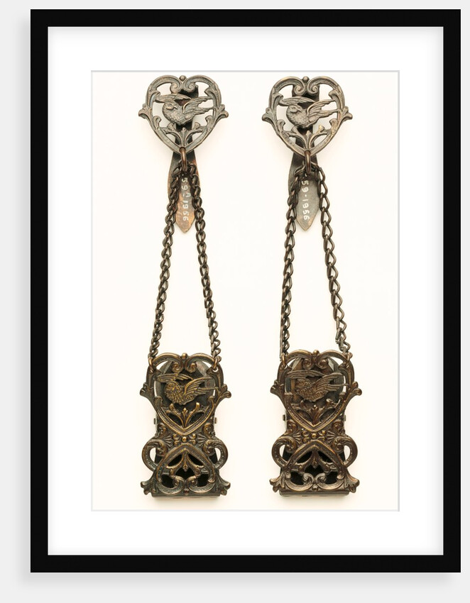 Patent Skirt Grips by B. O. Brendel