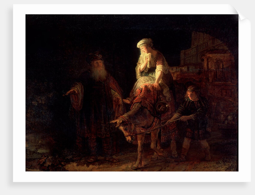 The Shunamite Woman by Rembrandt van Rijn