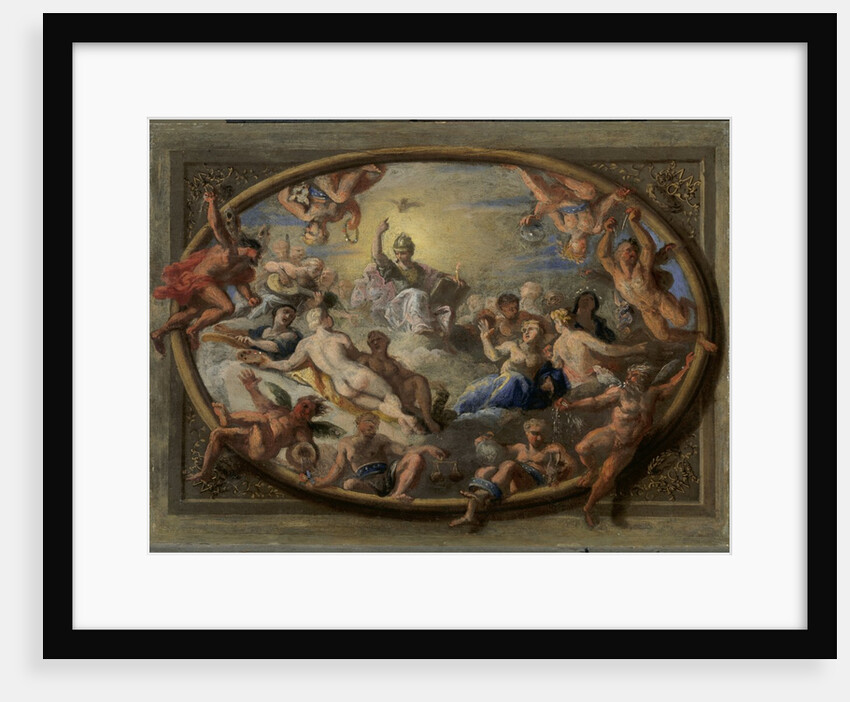 Design for the Banqueting House, Hampton Court by Antonio Verrio