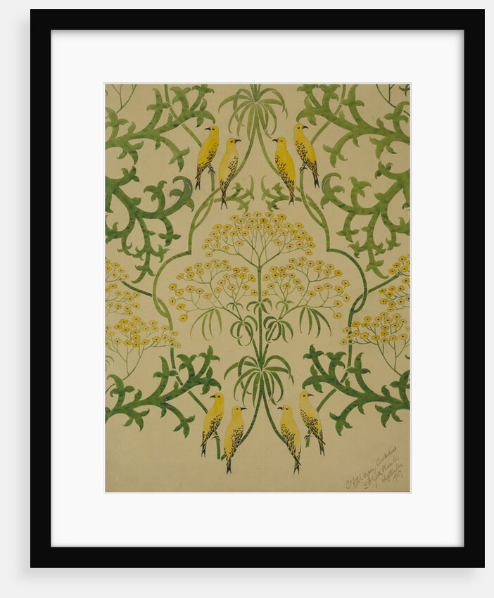 Fool's Parsley wallpaper by Charles Francis Annesley Voysey