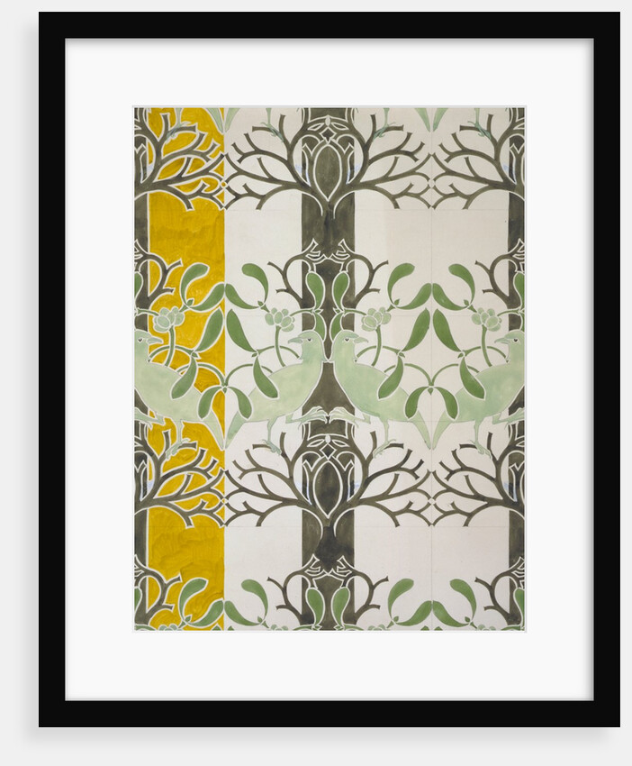 Birds and Mistletoe wallpaper by Charles Francis Annesley Voysey