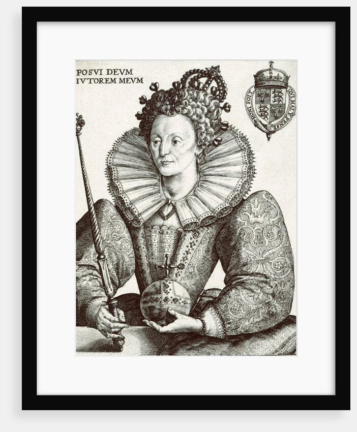 Queen Elizabeth I by Crispijn de Passe(I)