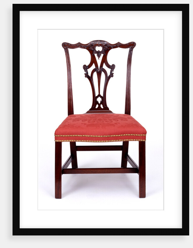 Side Chair, after Thomas Chippendale. England, 1754-80 by Thomas Chippendale(senior)