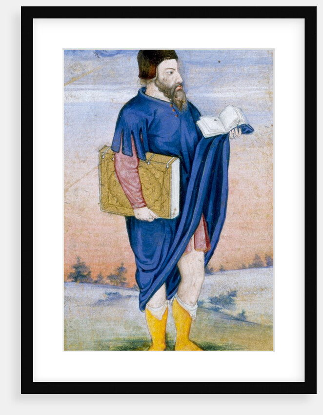 Study of a wandering scholar by Unknown