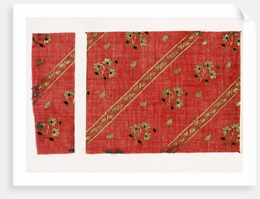 Textile sample by Anonymous