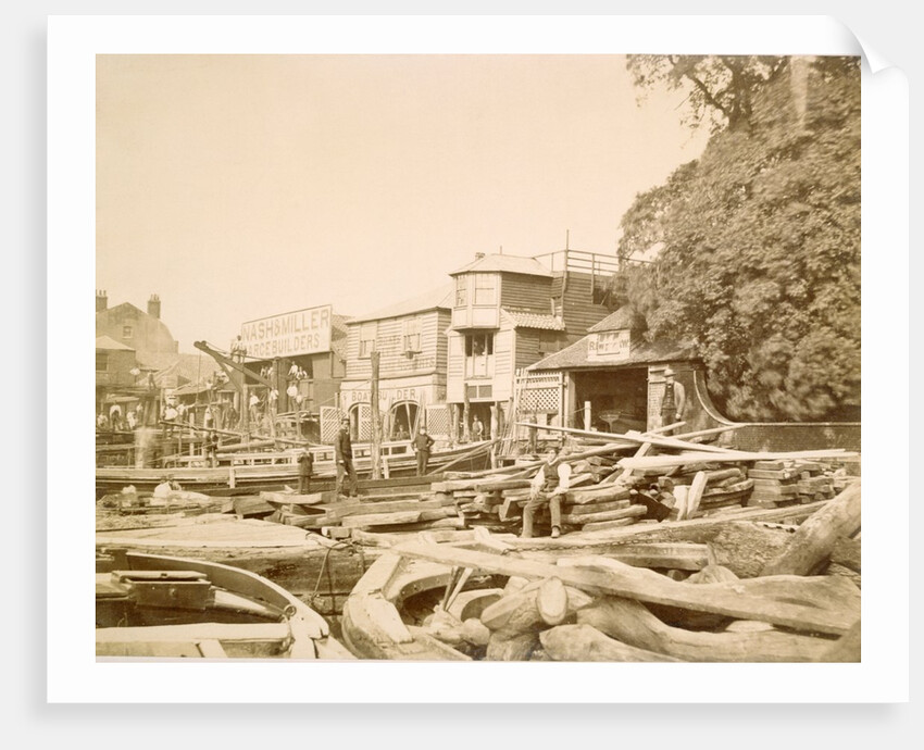 Nash & Miller Barge Builder by Unknown