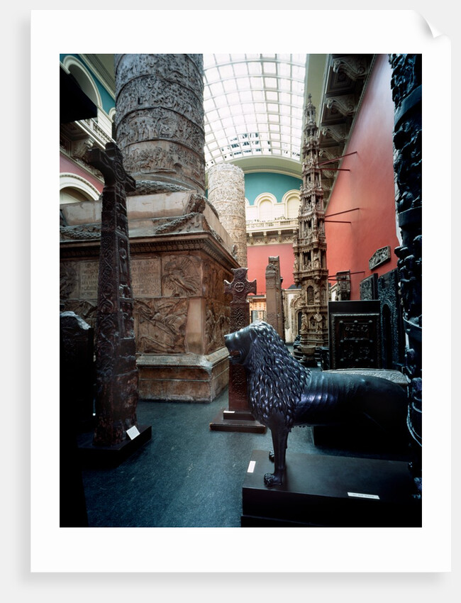 The Cast Court at the V&A museum. London, England, 20th century by Anonymous