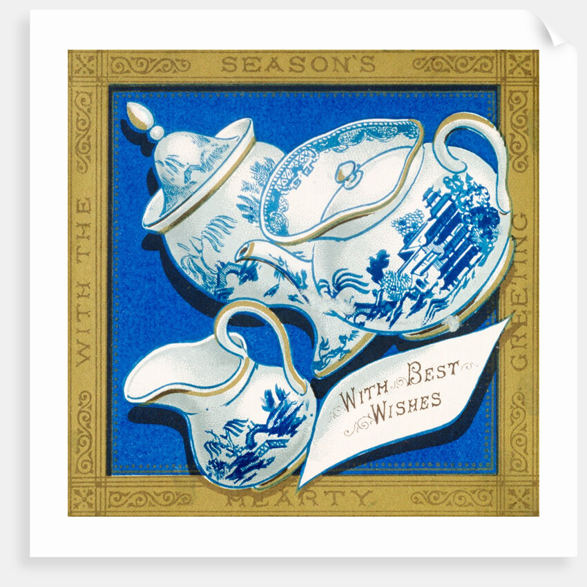 Christmas Card. England, 19th century by Anonymous