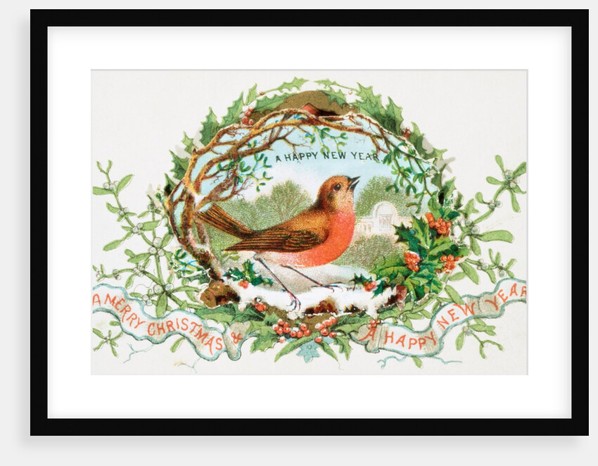 Christmas Card. England, 19th century by Anonymous