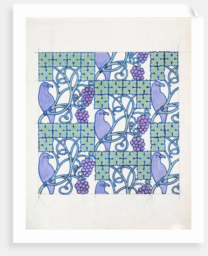 Textile design by Charles Francis Annesley Voysey