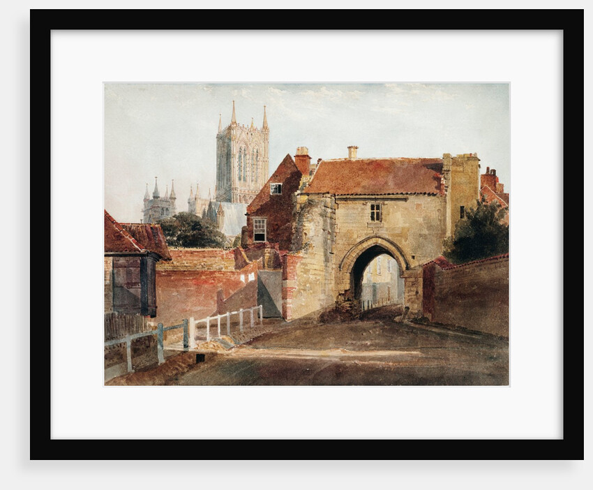 Potter Gate, Lincoln by Peter De Wint