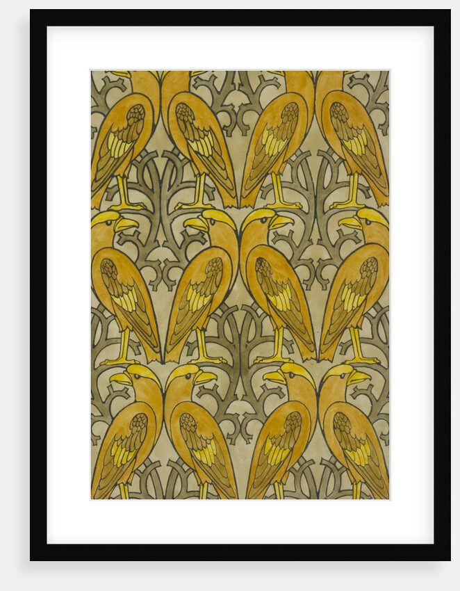 Textile design by Charles Francis Annesley Voysey